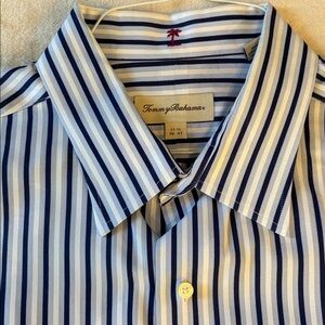 Tommy Bahama Men’s 17.5 36-37 Long Sleeve 100% cotton Long Sleeve dress shirt